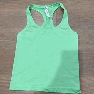 Lululemon Swiftly Tech Racerback Tank Top 2.0 
Race Length - scream green